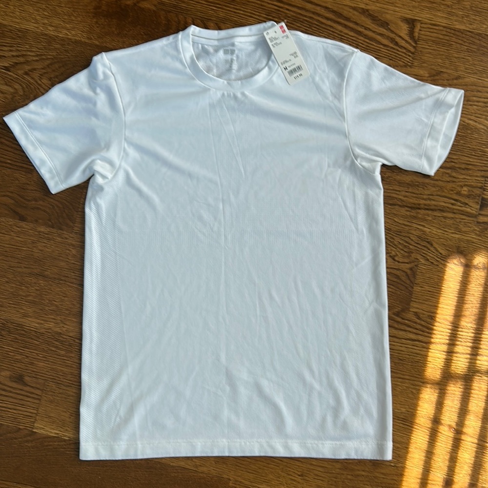 White Athletic Tee